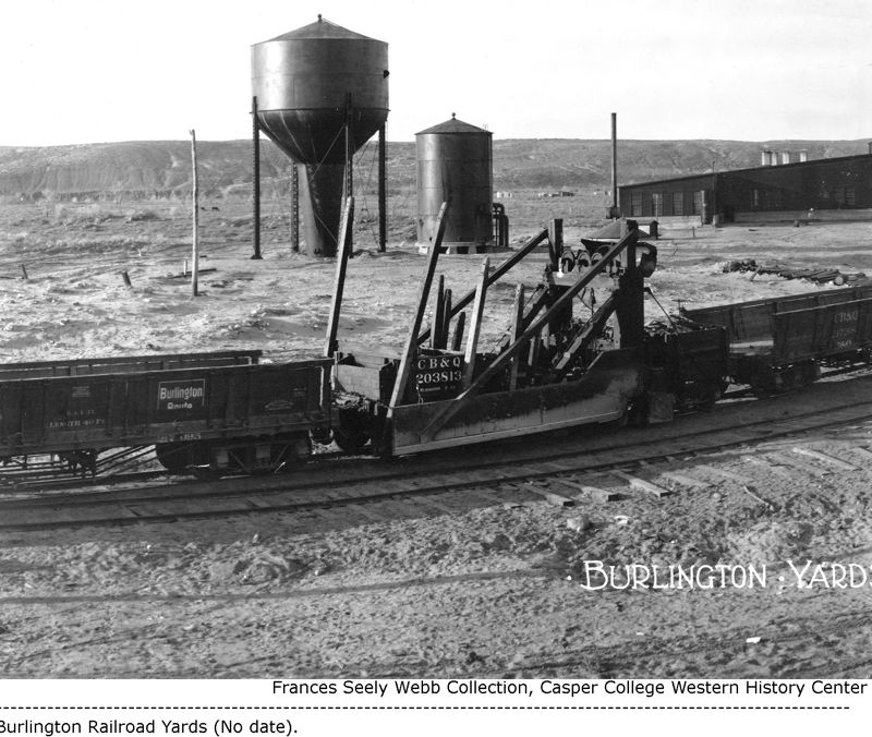 Burlington Railroad Yard (undated)