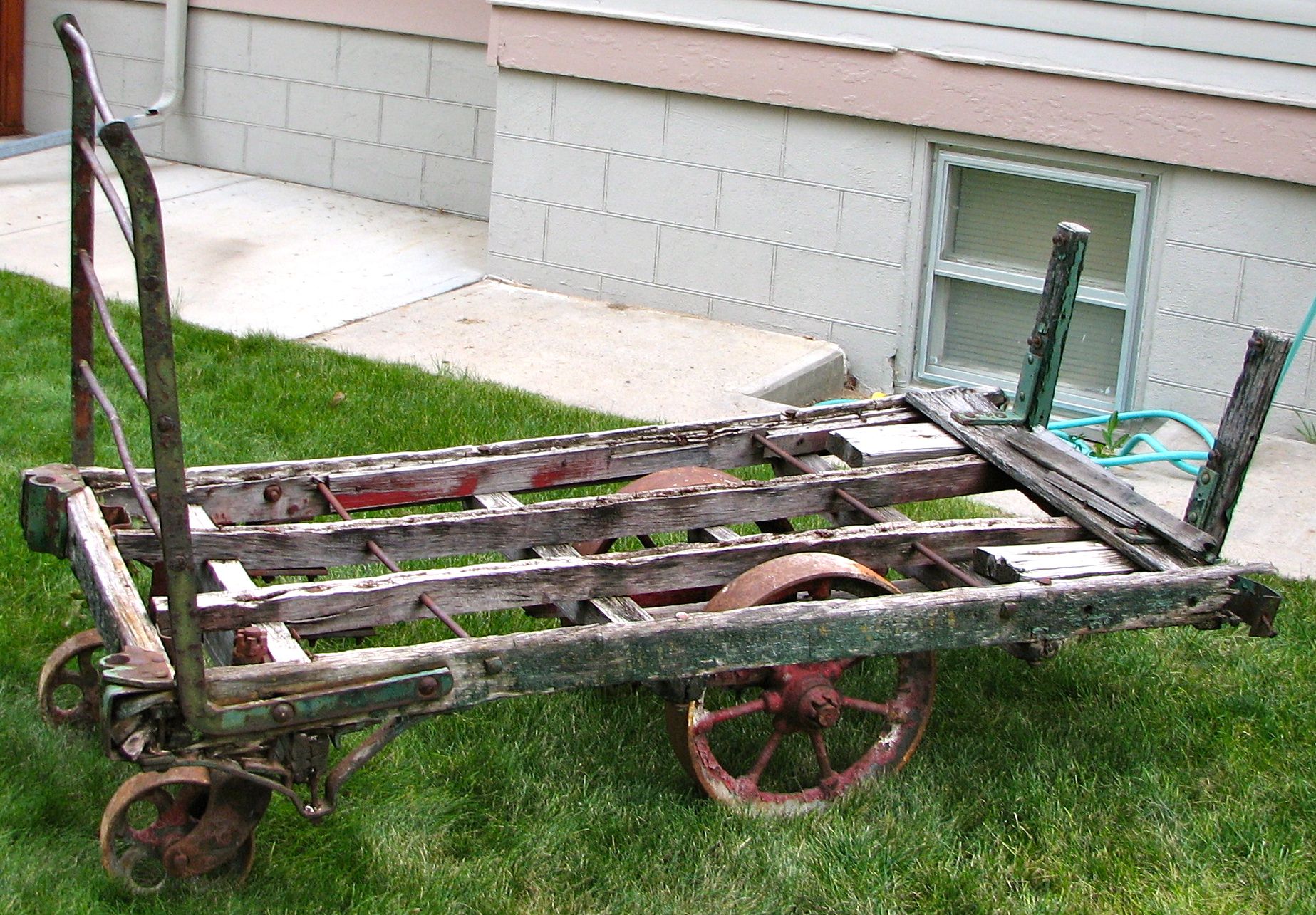 REA cart awaiting restoration