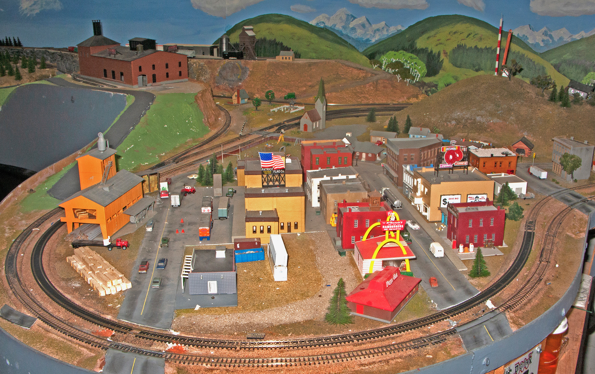 The N Scale town.